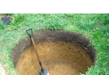 Если на даче нужно выкопать колодец