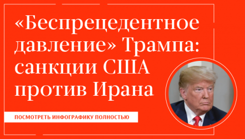 Трамп анонсировал новые санкции в стиле «Игры престолов» 